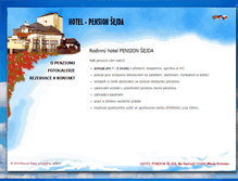 Tablet Screenshot of hotel-sejda.cz